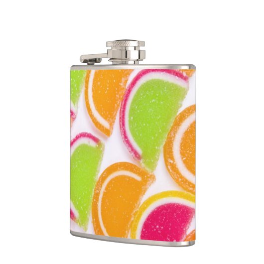 Colorful Different Jelly Snoep Heupfles (Links)