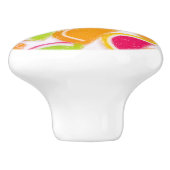Colorful Different Jelly Snoep Keramische Knop (Zijkant)