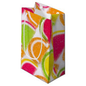 Colorful Different Jelly Snoep Klein Cadeauzakje (Voorkant Gekanteld)
