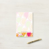 Colorful Different Jelly Snoep Post-it® Notes (Op bureau)