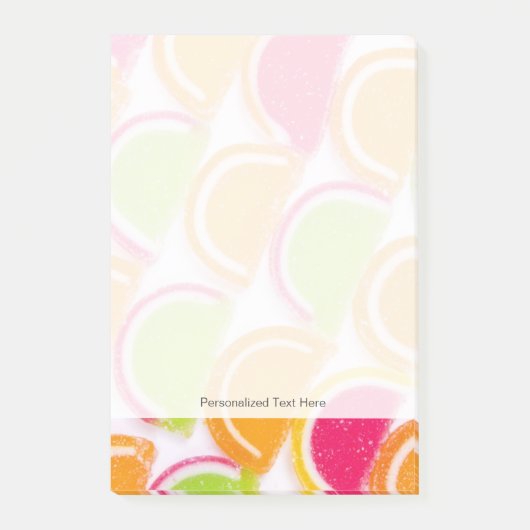 Colorful Different Jelly Snoep Post-it® Notes (Voorkant)