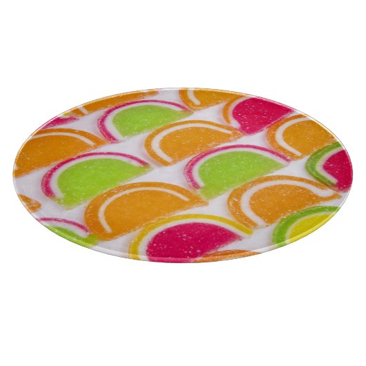 Colorful Different Jelly Snoep Snijplank (Hoek)