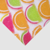 Colorful Different Jelly Snoep Tissuepapier (Detail)