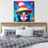 Colorful Digital Wall Canvas Art Afdruk (Insitu (Slaapkamer))