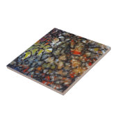 Colorful Dinosaur Bone Tegeltje (Zijkant)