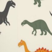 Colorful Dinosaur Pattern  Behang (Zoom)