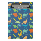 Colorful Dinosaur personaliseert Mini Klembord (Voorkant)