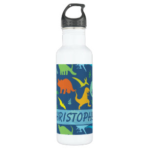 Colorful Dinosaur personaliseert Waterfles