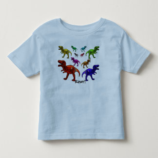 Colorful Dinosaur Rawr! T-shirt