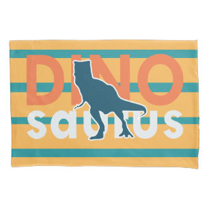 Colorful dinosaur T-rex cartoon boys nursery Kussensloop