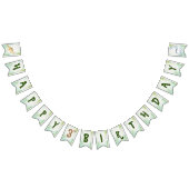 Colorful dinosaur toddler vlaggetjes (Alle)