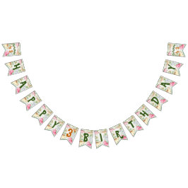 Colorful dinosaur toddler vlaggetjes