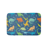 Colorful Dinosaurs Badmat (Voorkant)