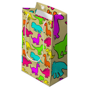 Colorful Dinosaurs Klein Cadeauzakje