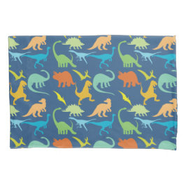 Colorful Dinosaurs Kussensloop