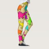 Colorful Dinosaurs Leggings (Rechts)
