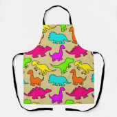 Colorful Dinosaurs Schort (Voorkant)