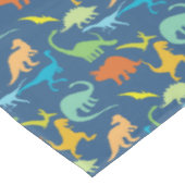 Colorful Dinosaurs Tafelkleed (Gekanteld)