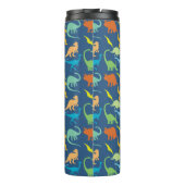 Colorful Dinosaurs Thermosbeker (Achterkant)