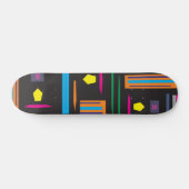 Colorful Direction> Retro Skateboard Deck (Horizontaal)