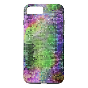 Colorful Disco Glitter & Sparkles Patroon iPhone 8/7 Plus Hoesje