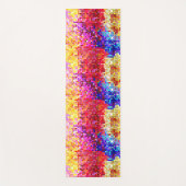 Colorful disco-line faux sequentie glitter yoga ma yogamat (Voorkant)