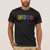 Colorful DISCO-tekst T-shirt (Voorkant)