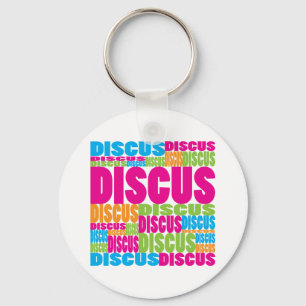Colorful Discus Sleutelhanger
