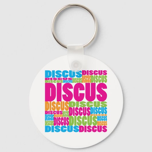 Colorful Discus Sleutelhanger (Voorkant)