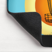 Colorful Disk Golf Basket Muismat (Hoek)