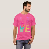 Colorful Disk Golf mam Golf T-shirt (Voorkant volledig)