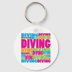 Colorful Diving Sleutelhanger