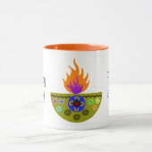 Colorful Diwali Lamp Diya Mok (Midden)