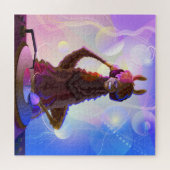 Colorful Dj Llama Legpuzzel (Horizontaal)