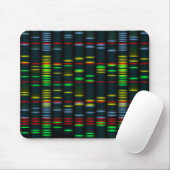 Colorful DNA vingerafdruk Mousepad Muismat (Met muis)