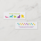 Colorful Dog Daycare of Spa Mini Visitekaartje (Voorkant / Achterkant)