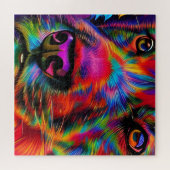 Colorful Dog Legpuzzel (Horizontaal)