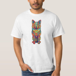 Colorful Dog T-shirt