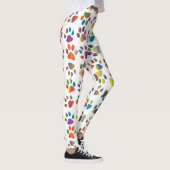 Colorful Doggie Paws Leggings (Rechts)