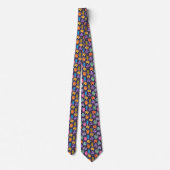 Colorful Dogs Neck Tie Stropdas (Achterkant)