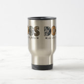 Colorful Dogs Travel Mug Reisbeker (Center)