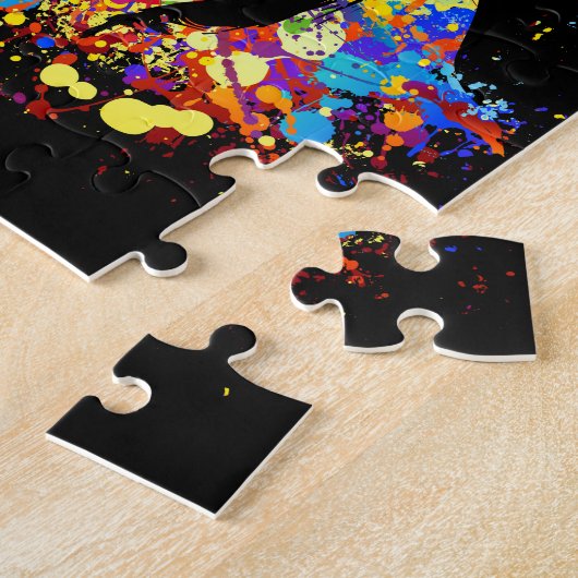 Colorful Dogue de Bordeaux Legpuzzel (Zijkant)