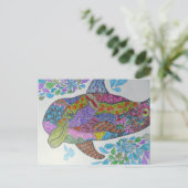 Colorful Dolphin Briefkaart (Staand voorkant)