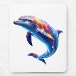 Colorful Dolphin Cute Arts Muismat