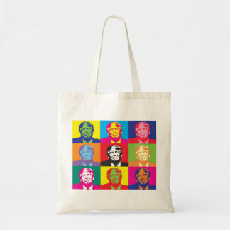 Colorful Donald Trump Canvas tas