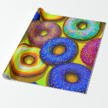 Colorful Donuts Yellow