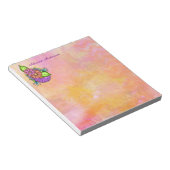 Colorful Doodle Flower Bundle Notitieblok (Schuin)