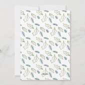 Colorful Doodles Merry-kerstfoto Feestdagenkaart (Achterkant)