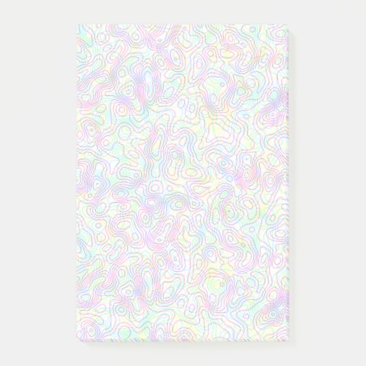 Colorful Doodles Sticky Note Pad (Voorkant)