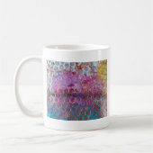 Colorful Dot Abstract Koffiemok (Links)